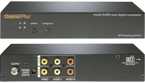 channel plus rf modulator